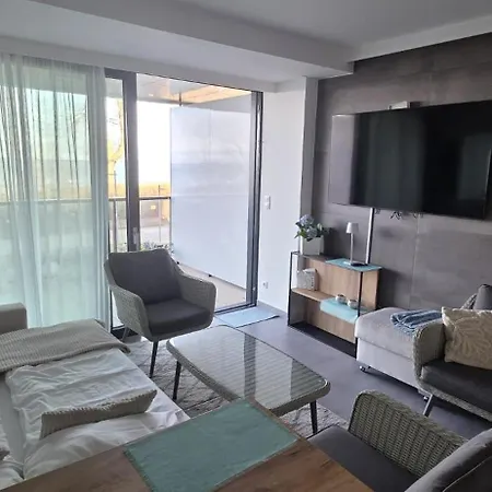 Lägenhet Seaside 114 Atk Z Widokiem Na Morze - 3 Min Pieszo Do Plazy Kołobrzeg